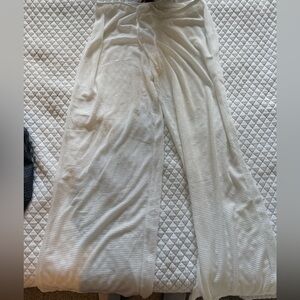 Jordan Taylor White Mesh Pants
